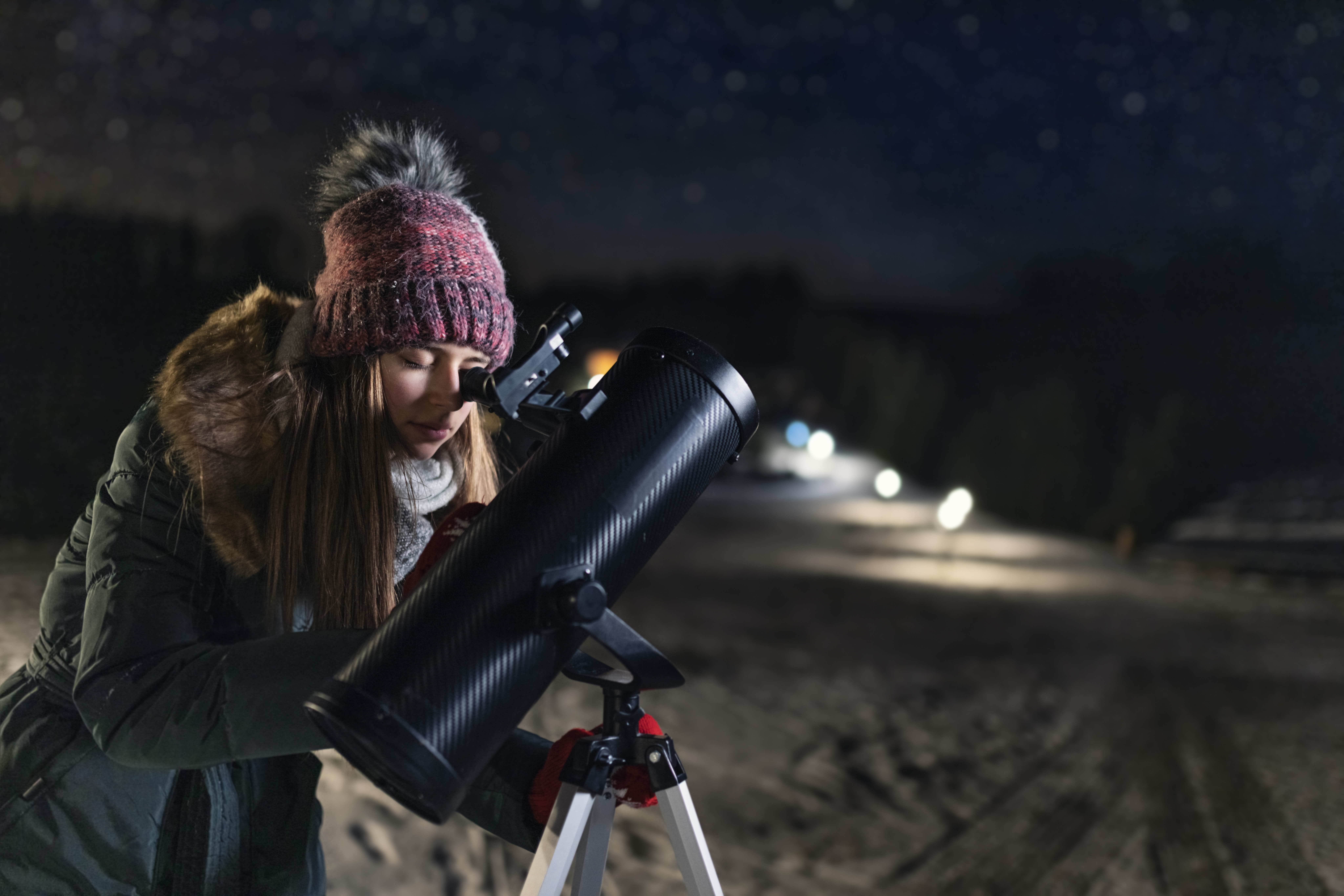 Telescope pointed at the night sky — a new lens for evaluating software