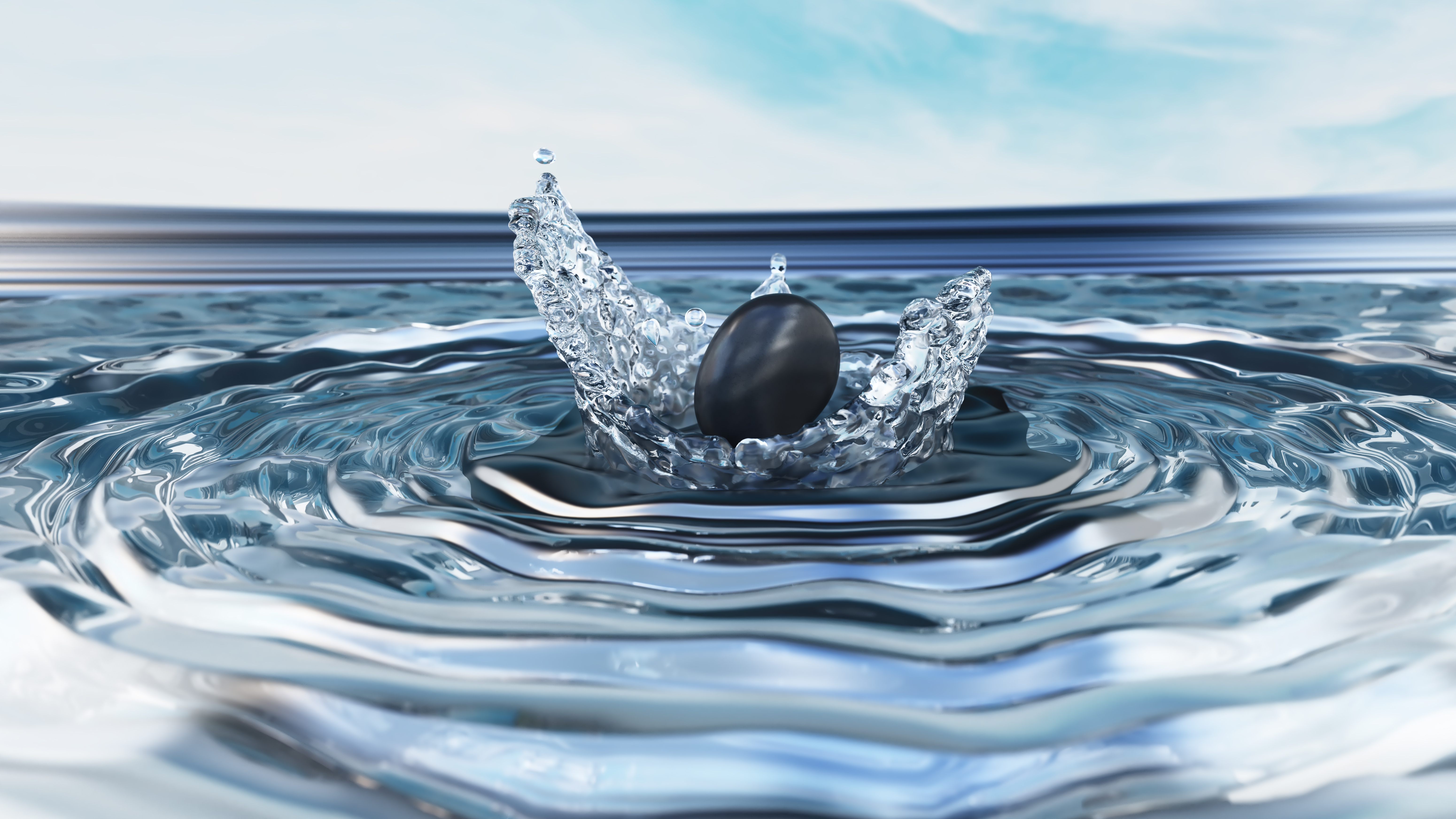 Ripples radiating across still water — the expanding influence of narrative dominance